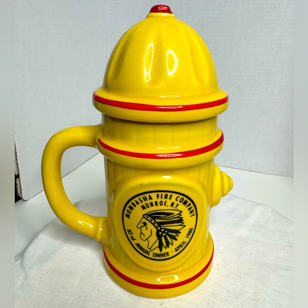 Mombasha Fire Company Monroe, NY 82nd Annual Dinner-April 1980 Mug. (B)